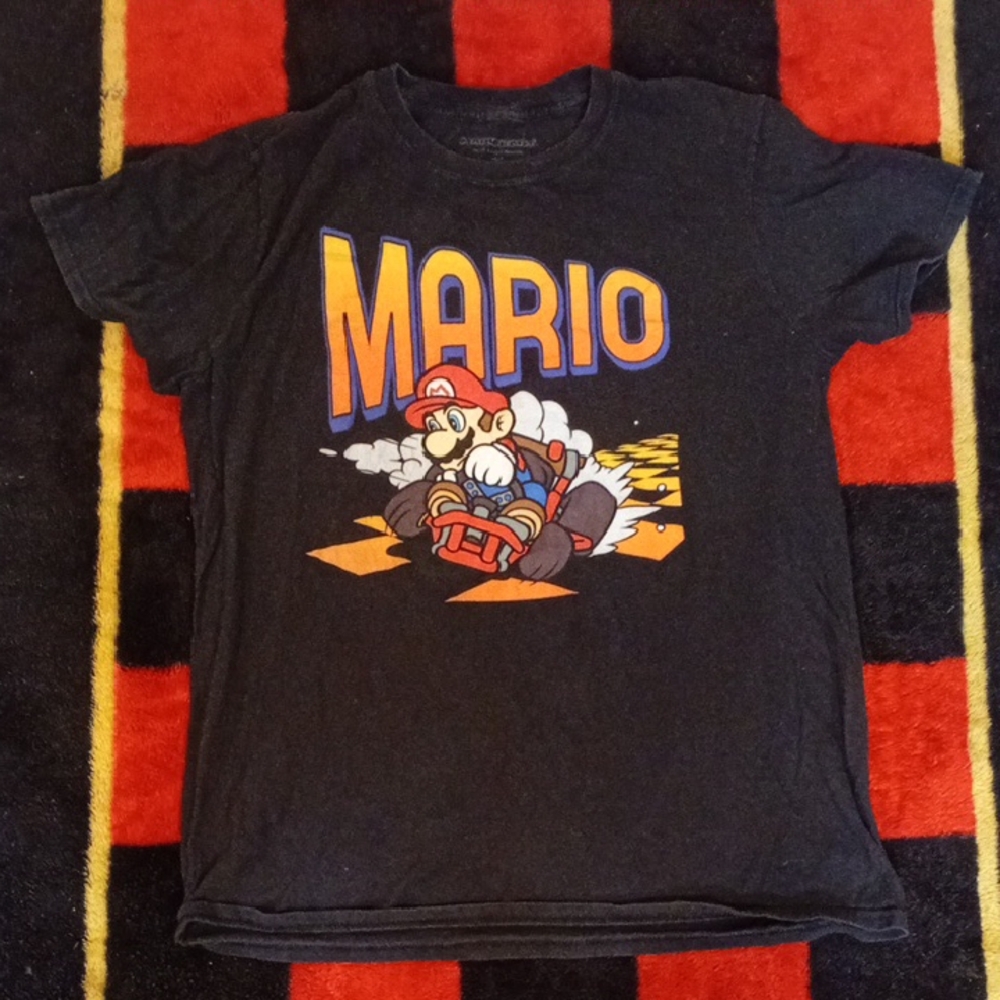 Nintendo Mario Kart Black T-Shirt